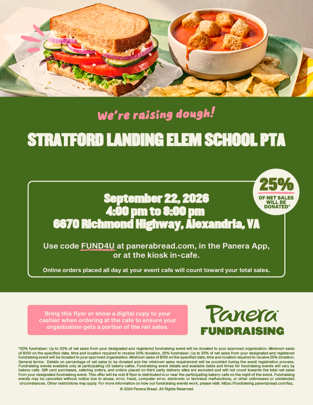 Dine Out for SLES at Panera — Tuesday, September 22