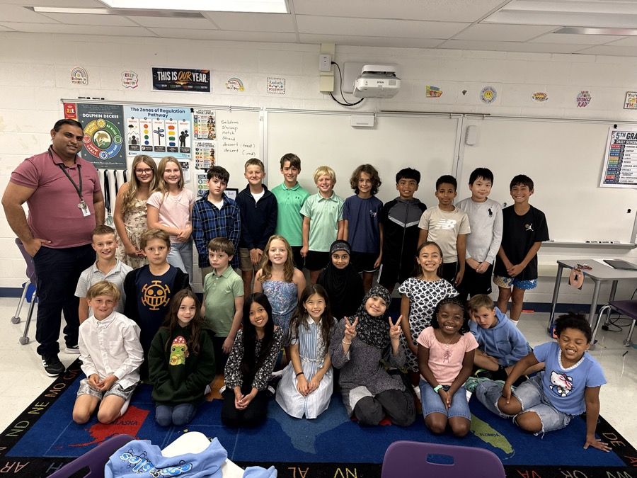 Samaroo’s class at Stratford Landing